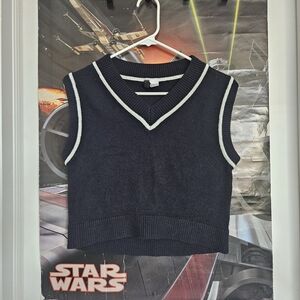 Navy Blue Sweater Vest